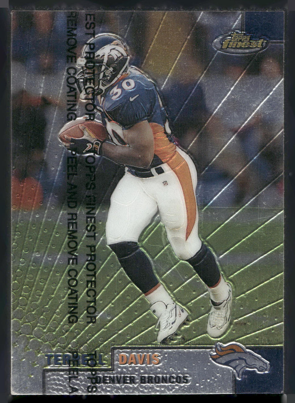 1999 Finest #100 Terrell Davis