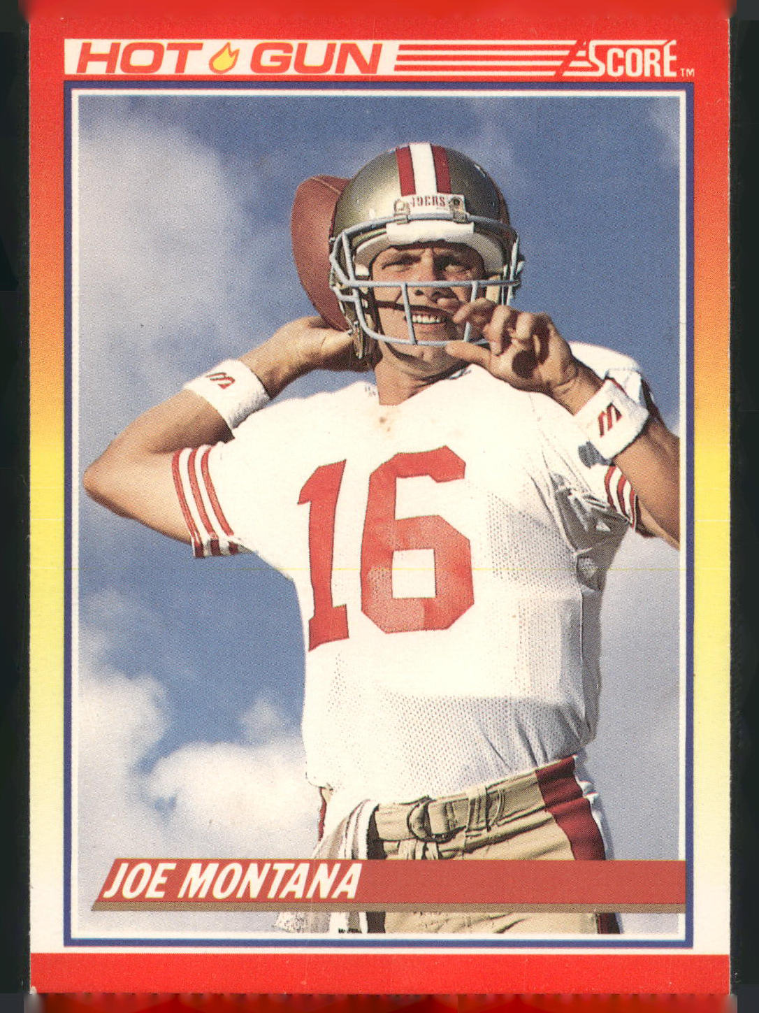 1990 Score #311 Joe Montana