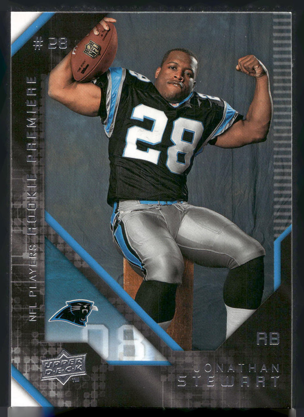 2008 Upper Deck Rookie Premiere Box Set #5 Jonathan Stewart