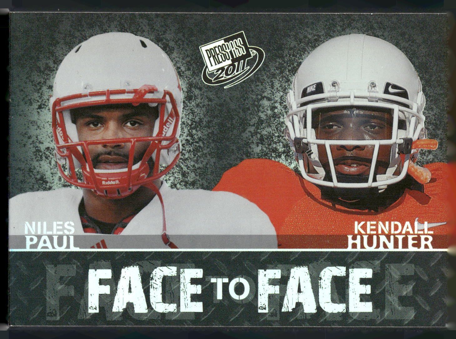2011 Press Pass #FF-8 Niles Paul / Kendall Hunter Face to Face