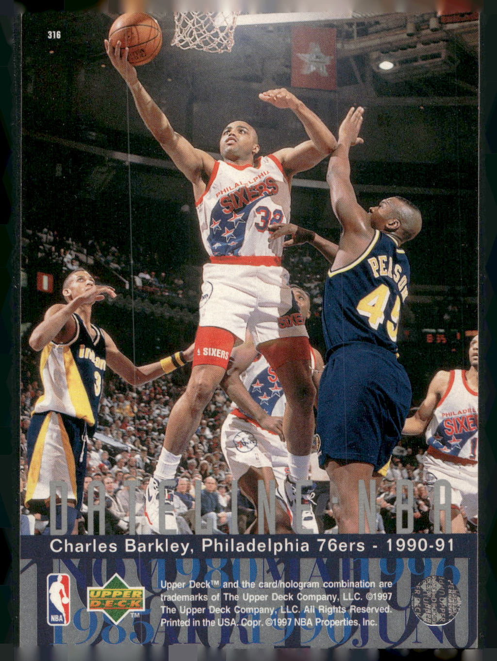 1996-97 Upper Deck #316 Charles Barkley