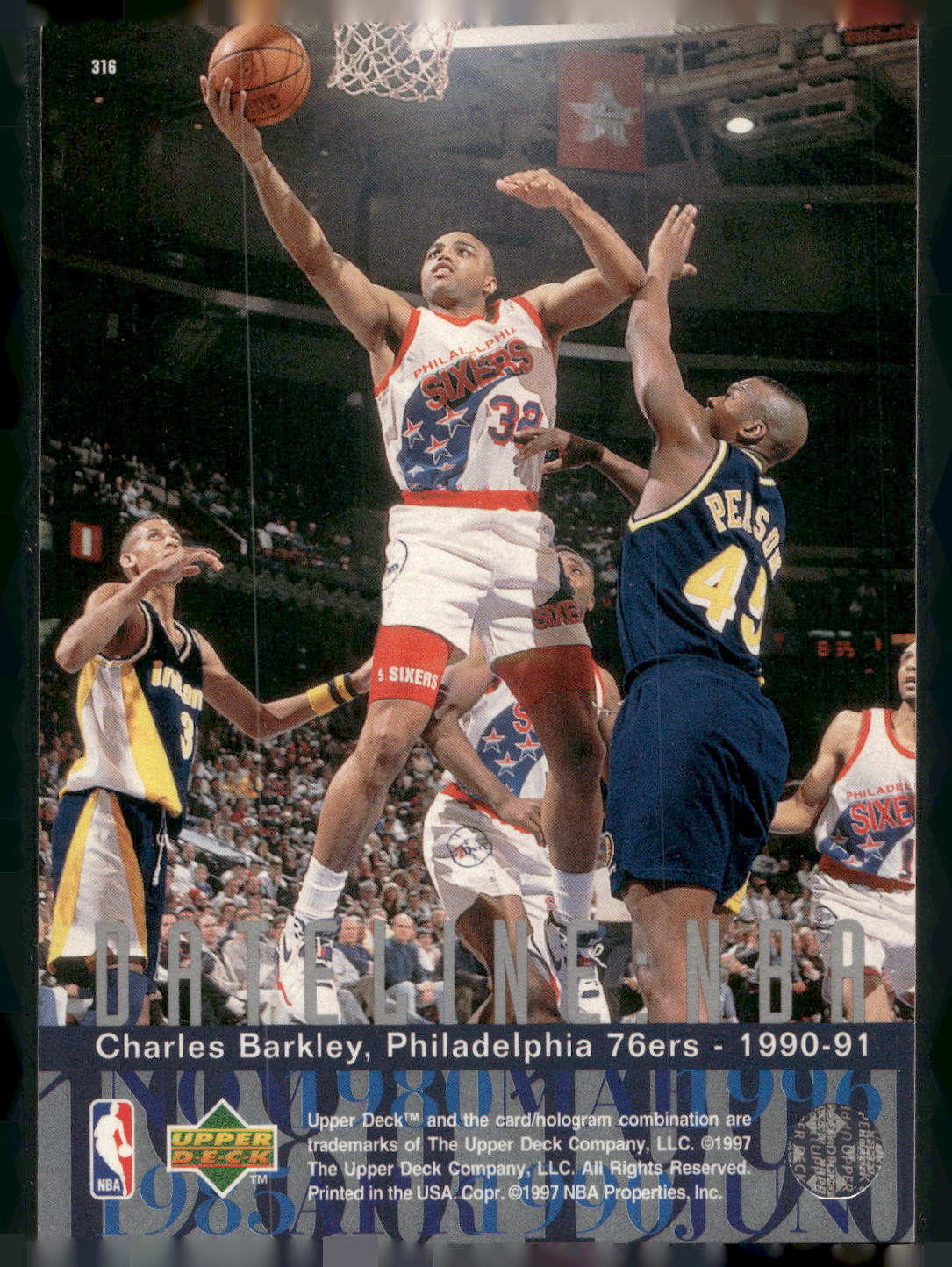 1996-97 Upper Deck #316 Charles Barkley