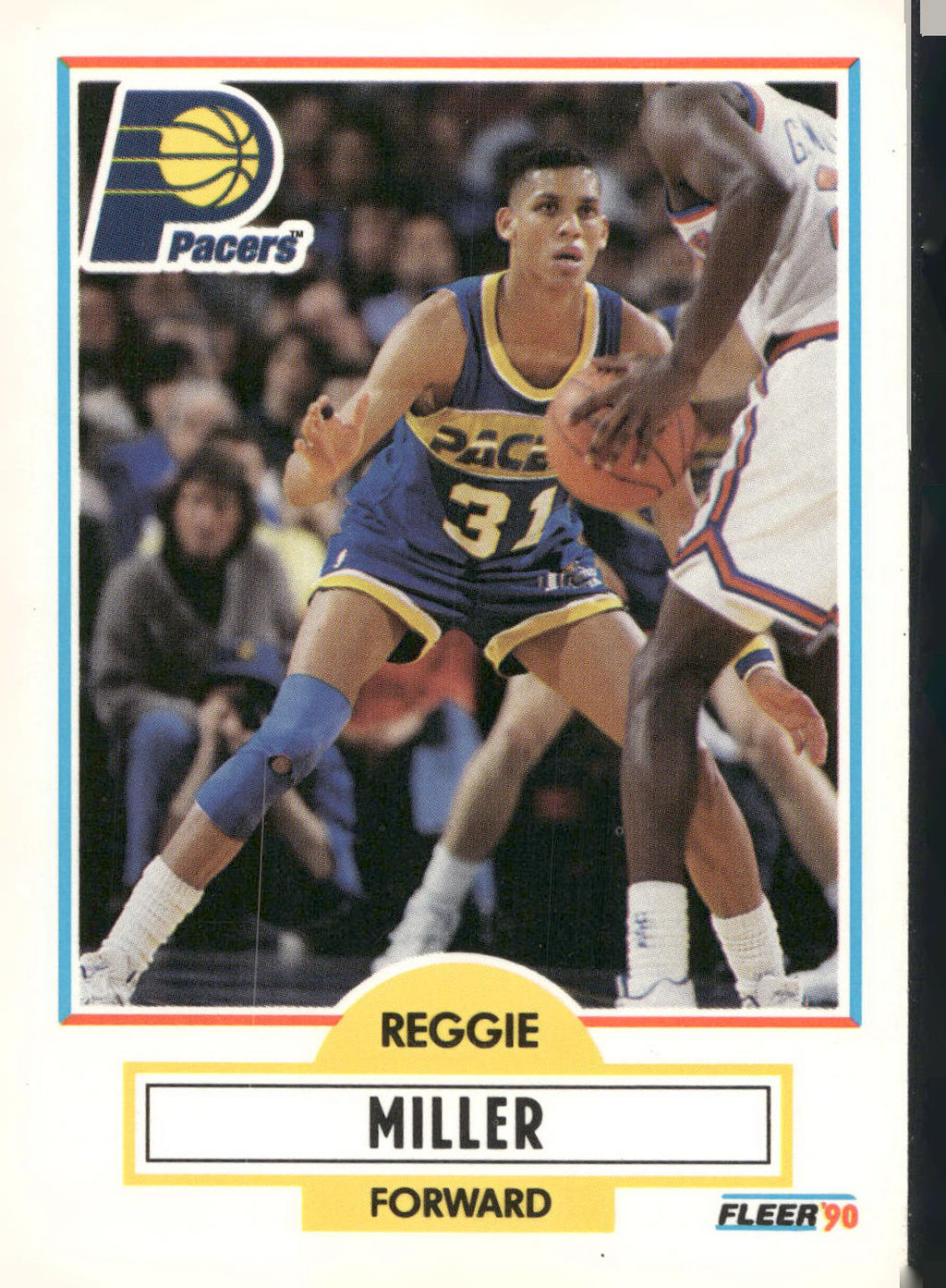 1990-91 Fleer #78 Reggie Miller