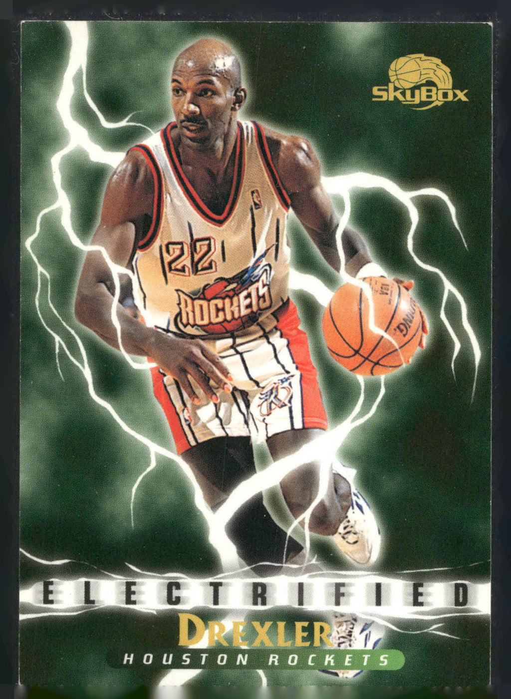 1995-96 SkyBox Premium #285 Clyde Drexler