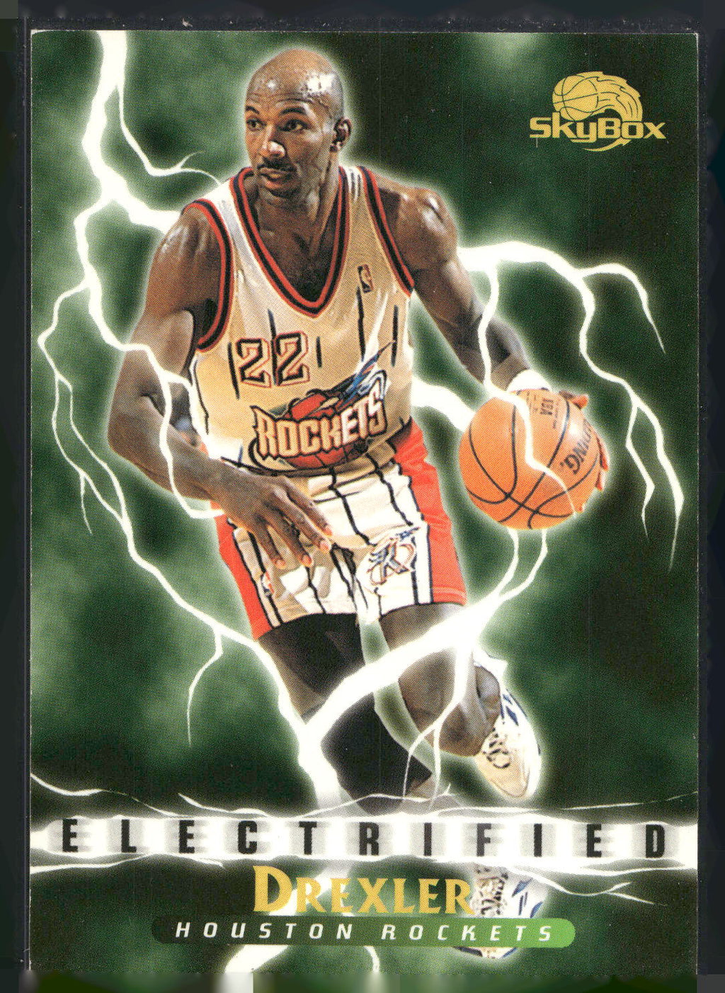 1995-96 SkyBox Premium #285 Clyde Drexler