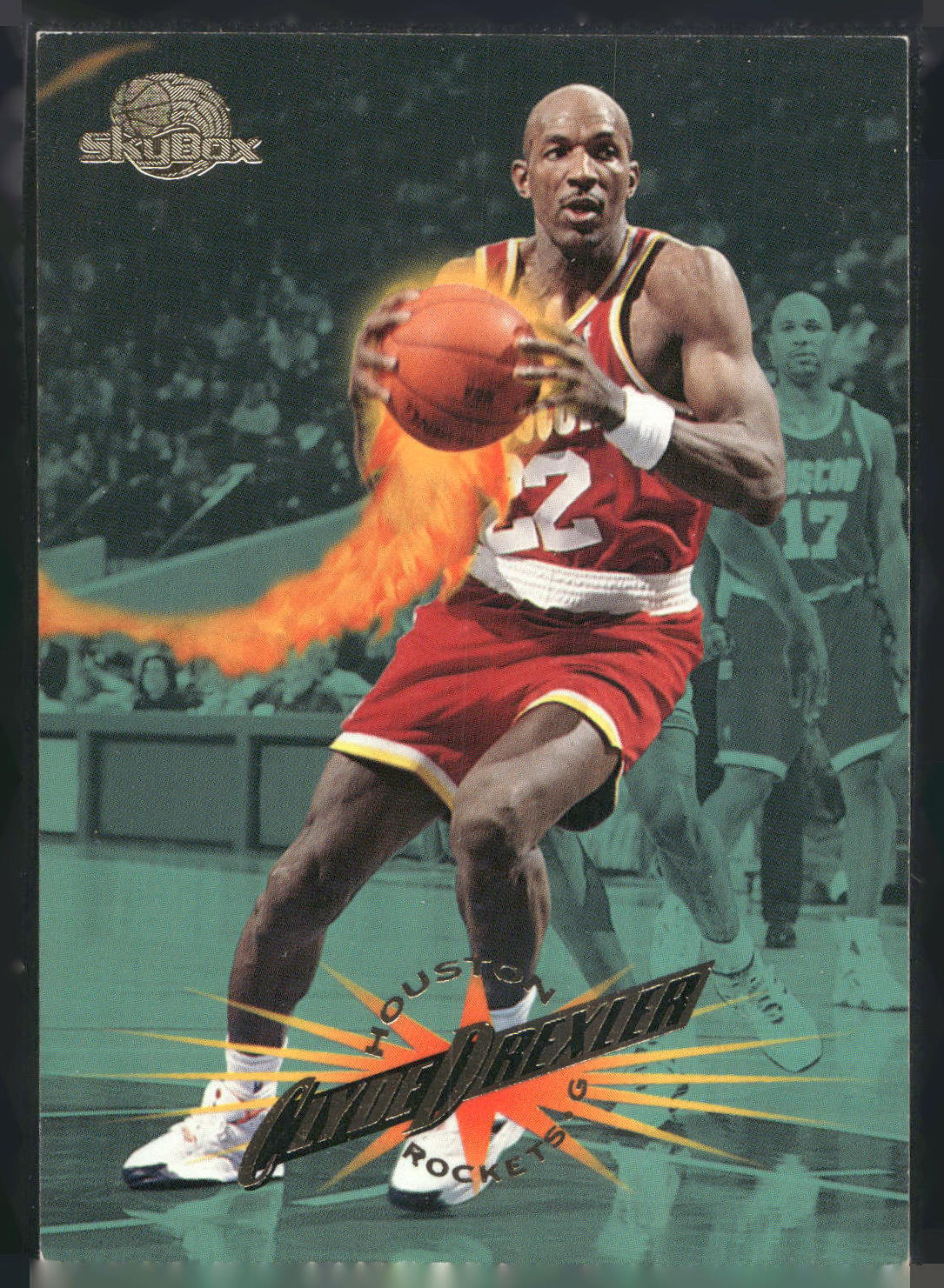 1995-96 SkyBox Premium #45 Clyde Drexler