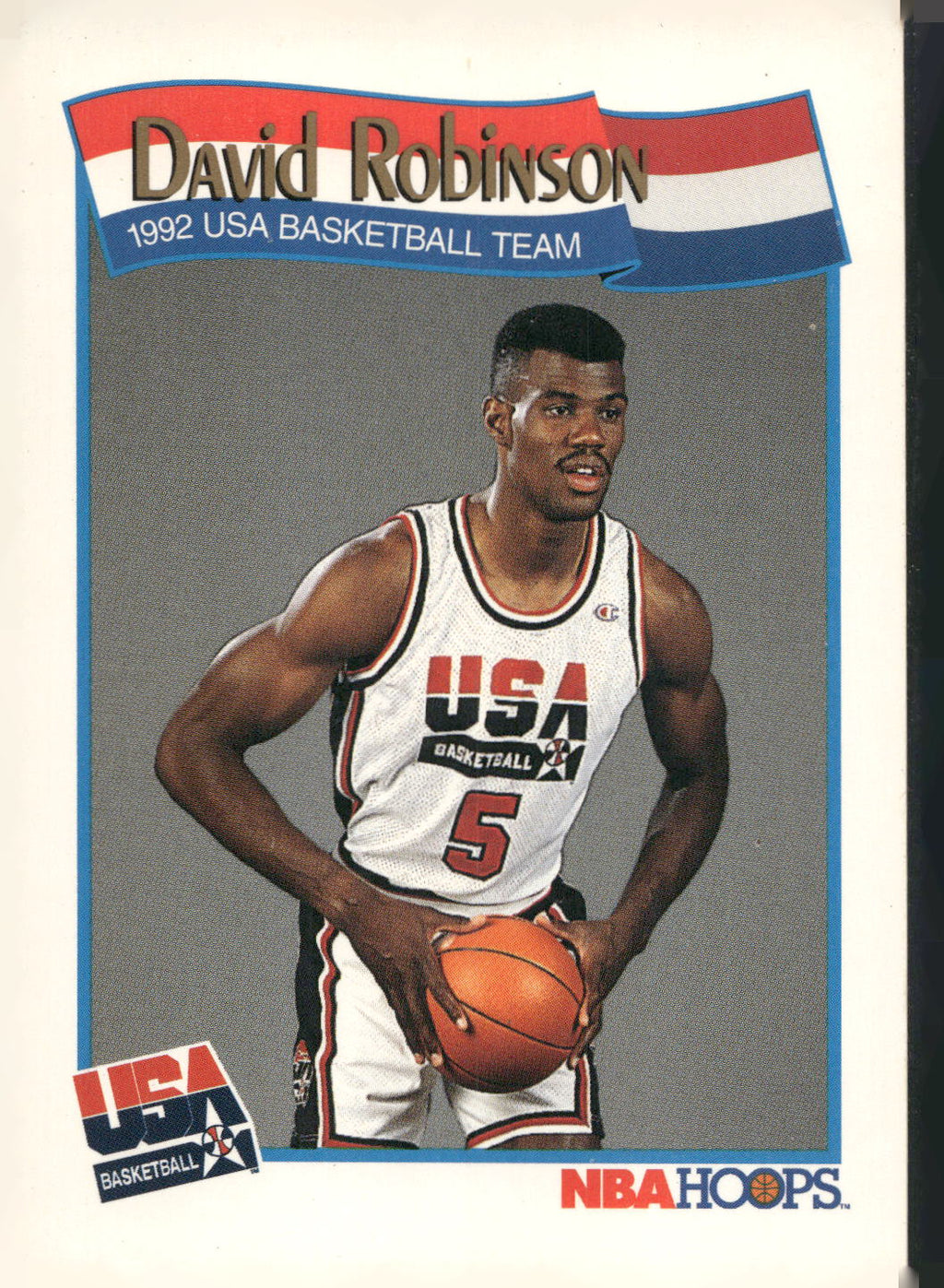 1991-92 Hoops #583 David Robinson