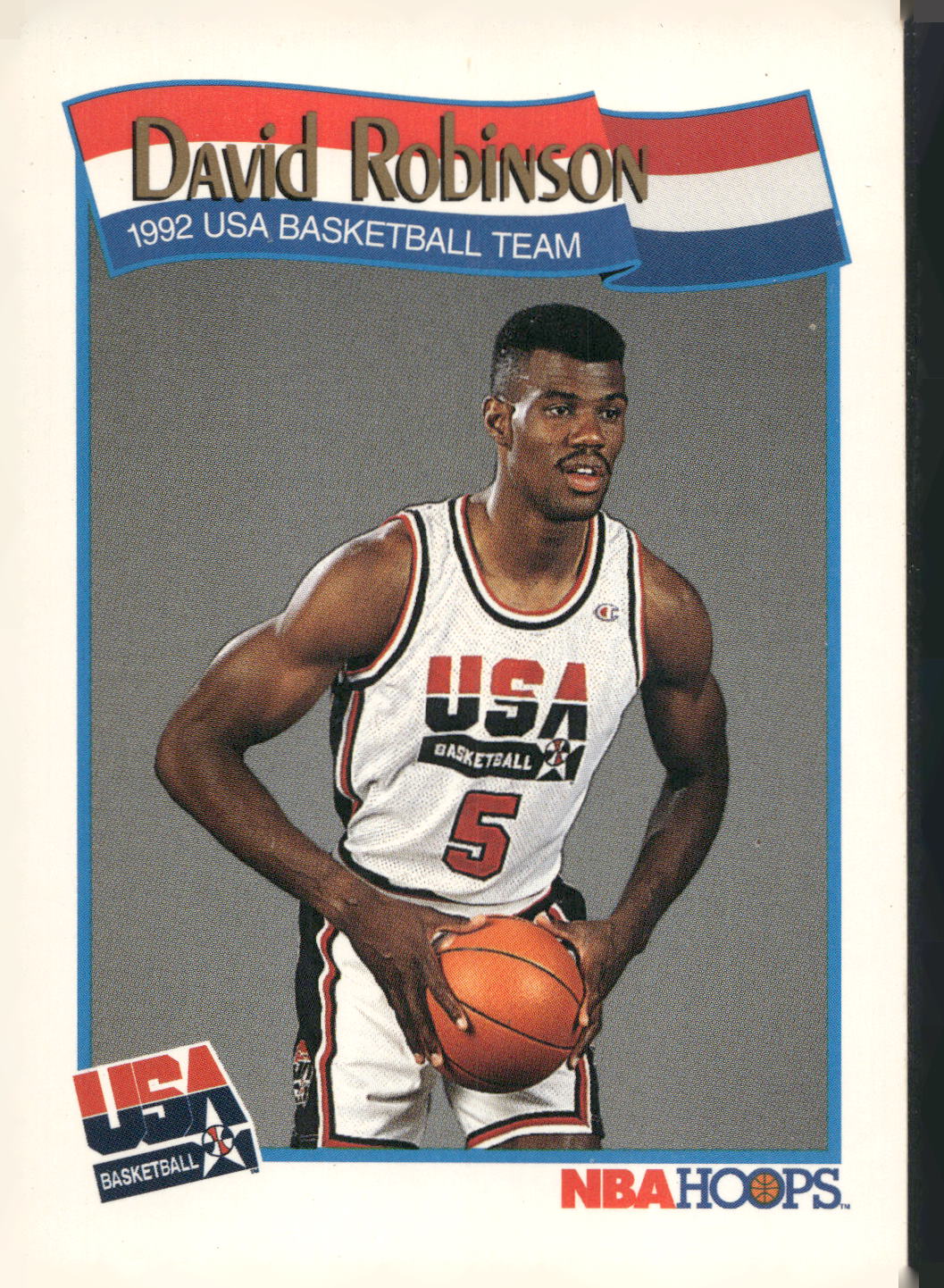 1991-92 Hoops #583 David Robinson