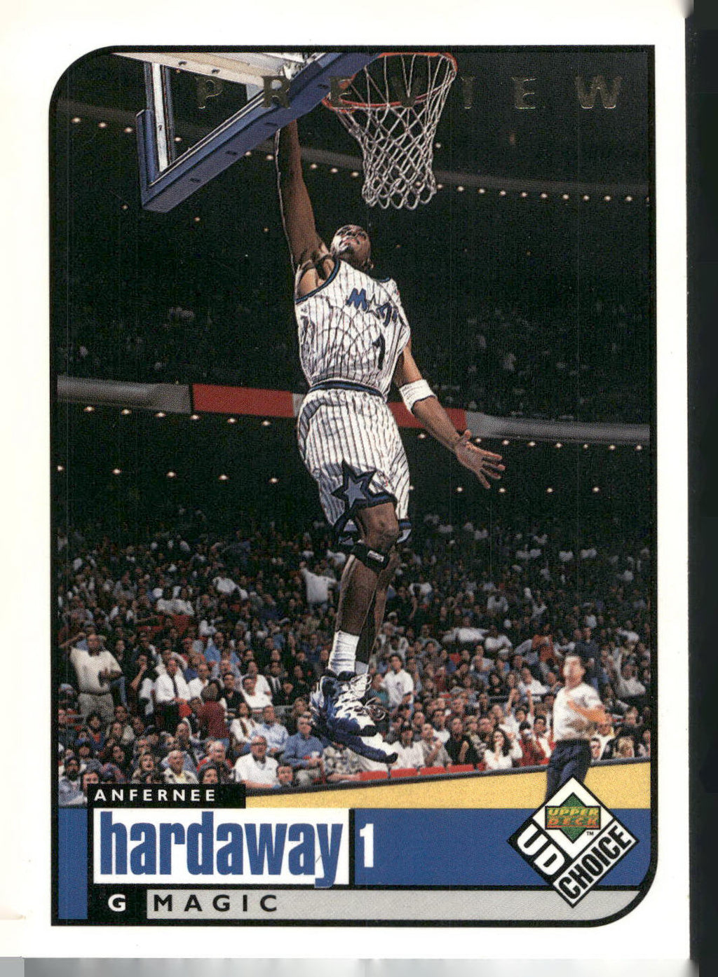 1998-99 UD Choice Preview #100 Anfernee Hardaway