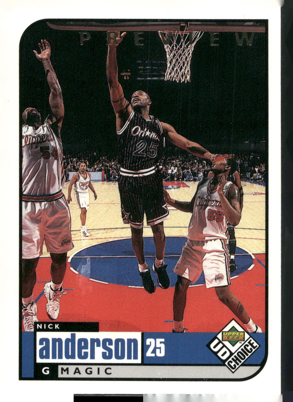 1998-99 UD Choice Preview #101 Nick Anderson