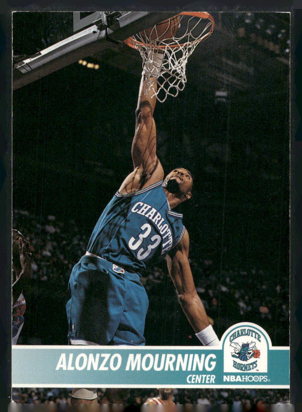 1994-95 Hoops #22 Alonzo Mourning