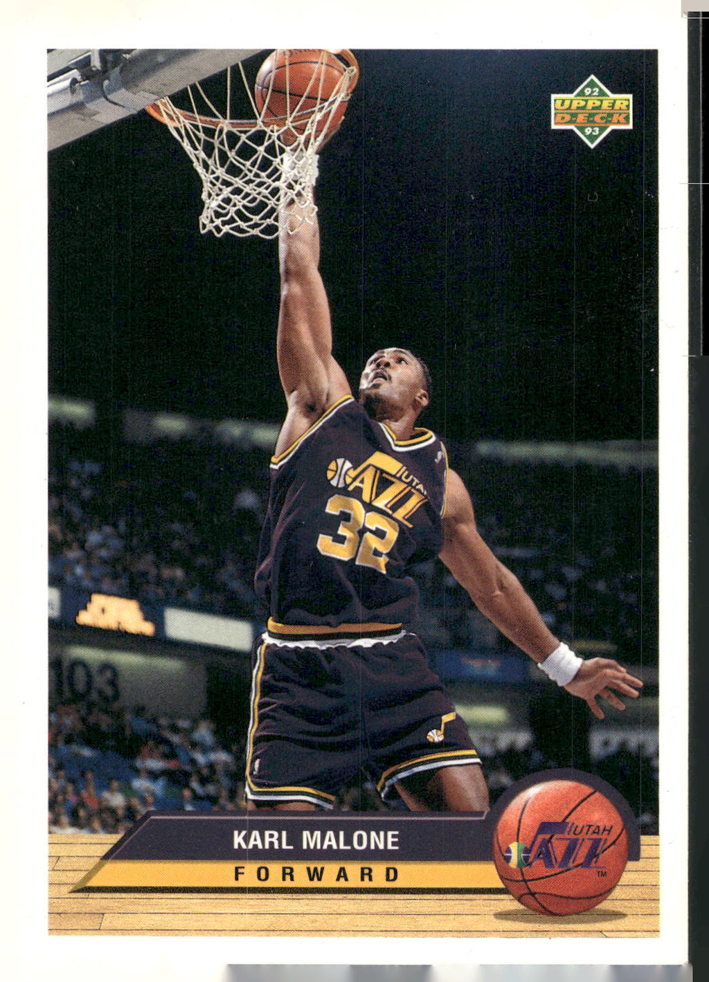 1992-93 Upper Deck McDonald's #P40 Karl Malone
