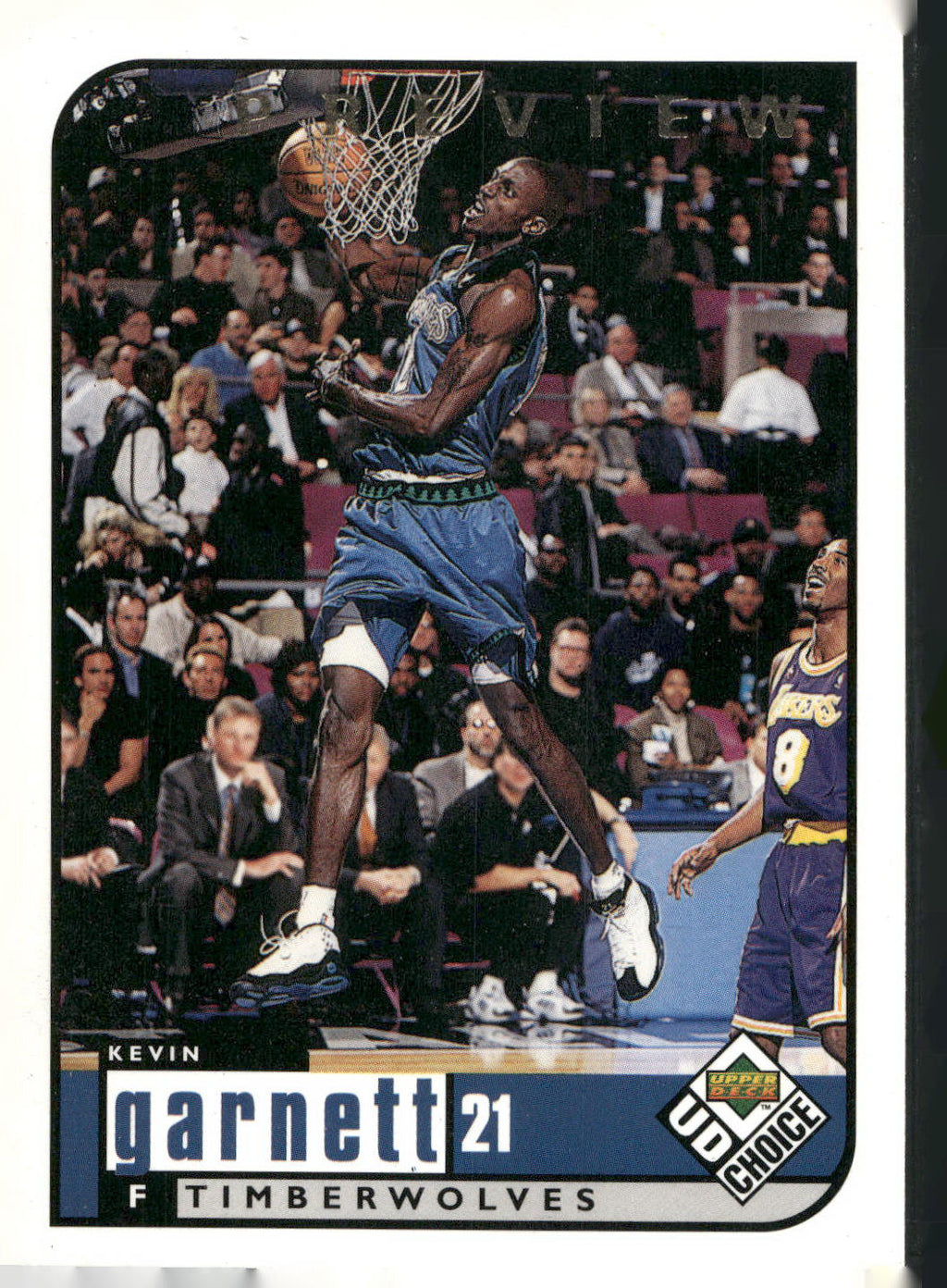 1998-99 UD Choice #85 Kevin Garnett