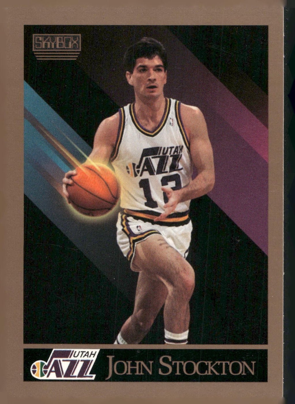 1990-91 SkyBox #284 John Stockton
