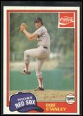 1981 Topps Coca-Cola Boston Red Sox #4 Bob Stanley