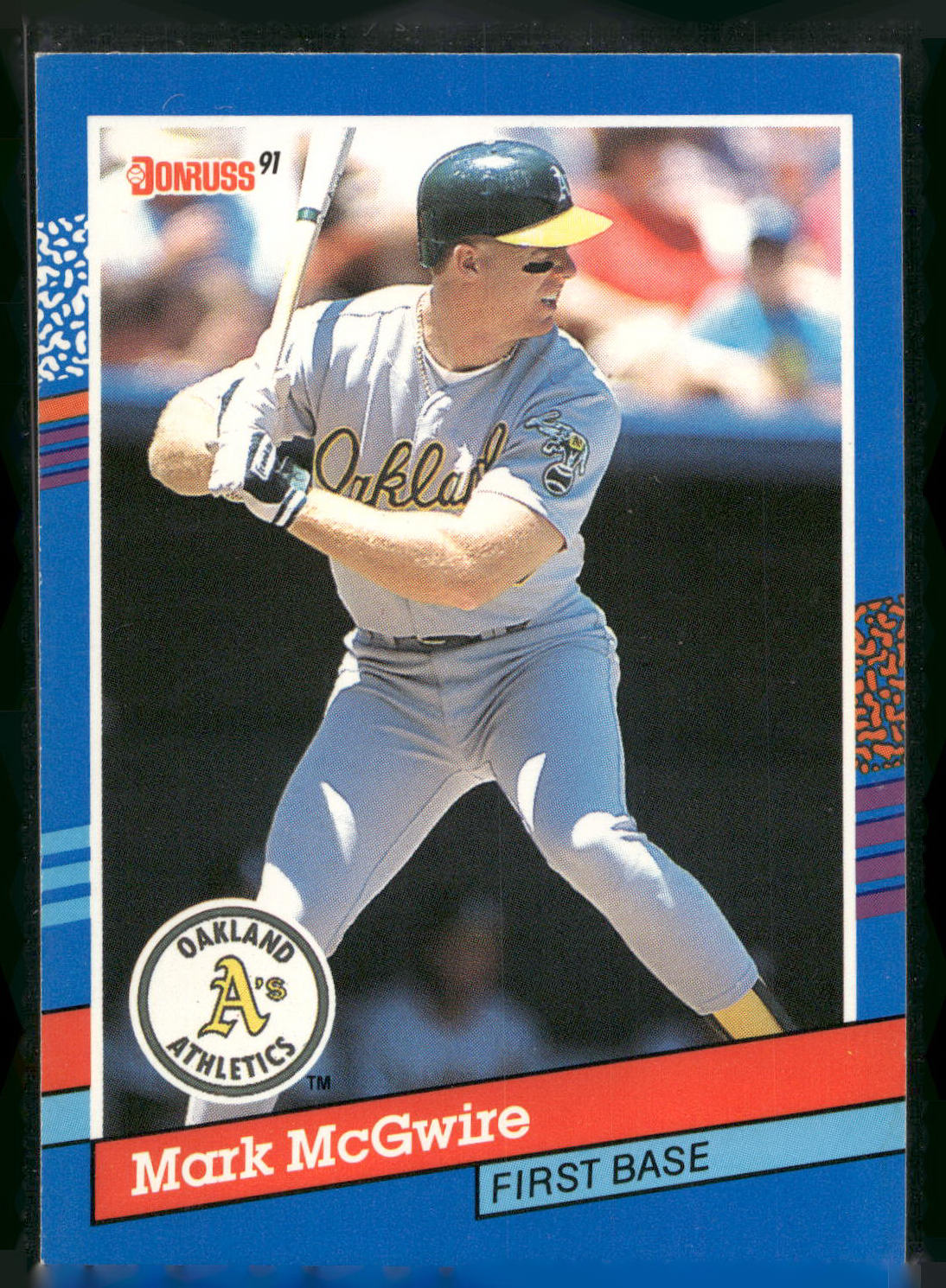 1991 Donruss #105 Mark McGwire