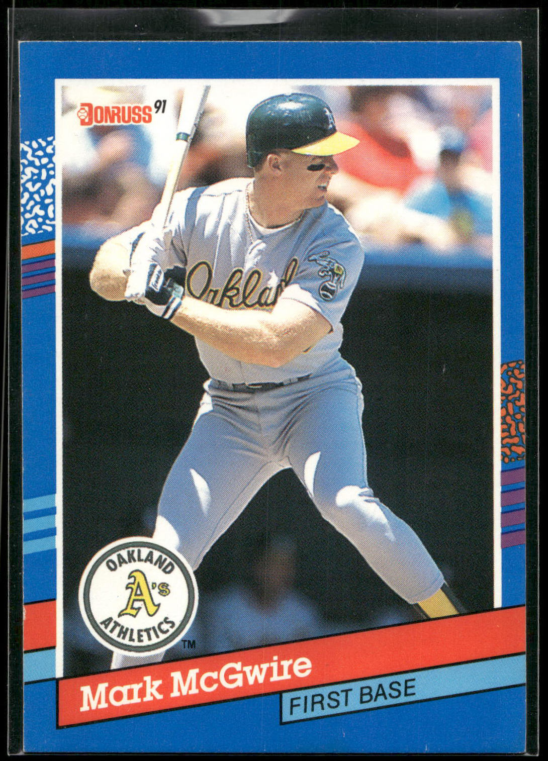 1991 Donruss #105 Mark McGwire