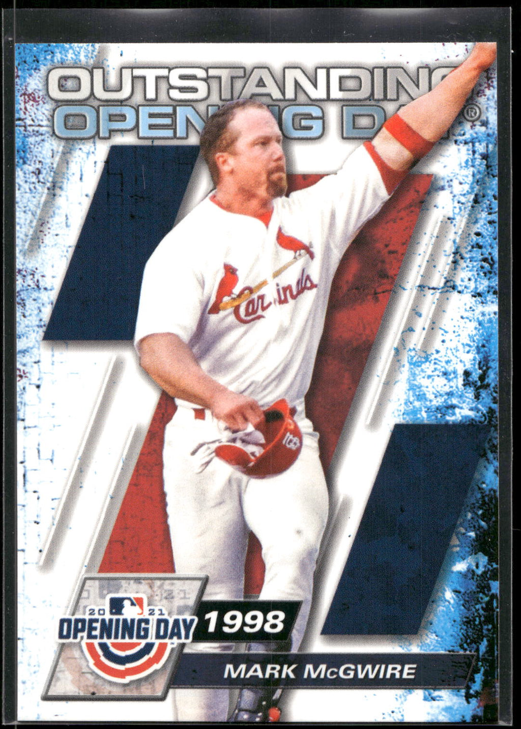 2021 Topps Opening Day #OOD-8 Mark McGwire Outstanding Opening Day