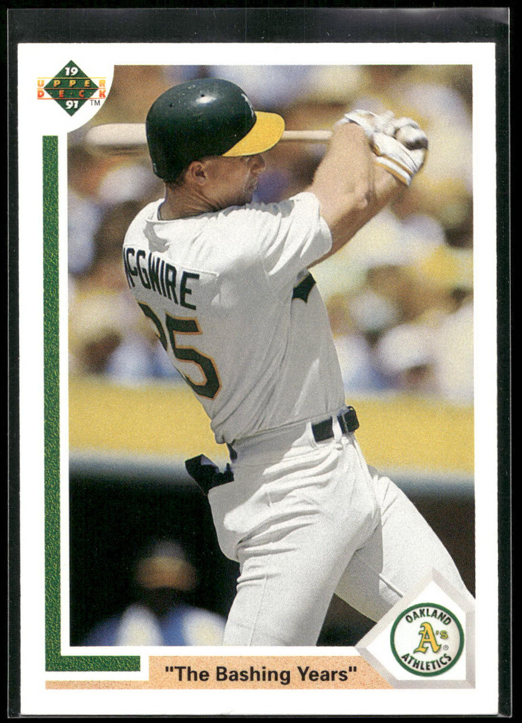 1991 Upper Deck #656 "The Bashing Years"