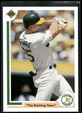 1991 Upper Deck #656 "The Bashing Years"