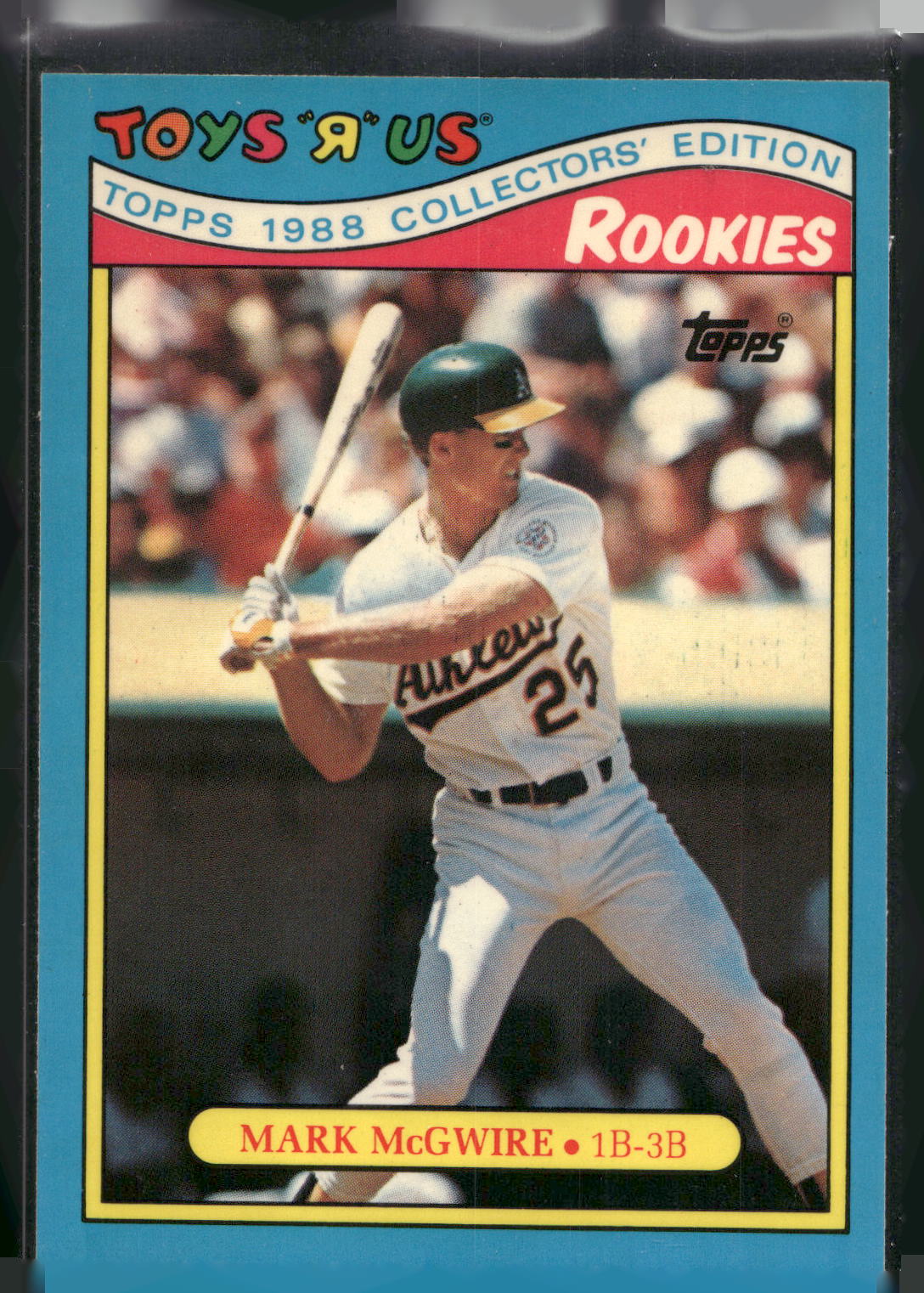 1988 Topps Toys "R" Us Rookies #19 Mark McGwire