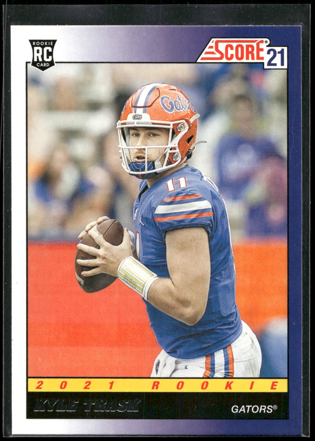 2021 Score #TB10 Kyle Trask 1991 Throwback