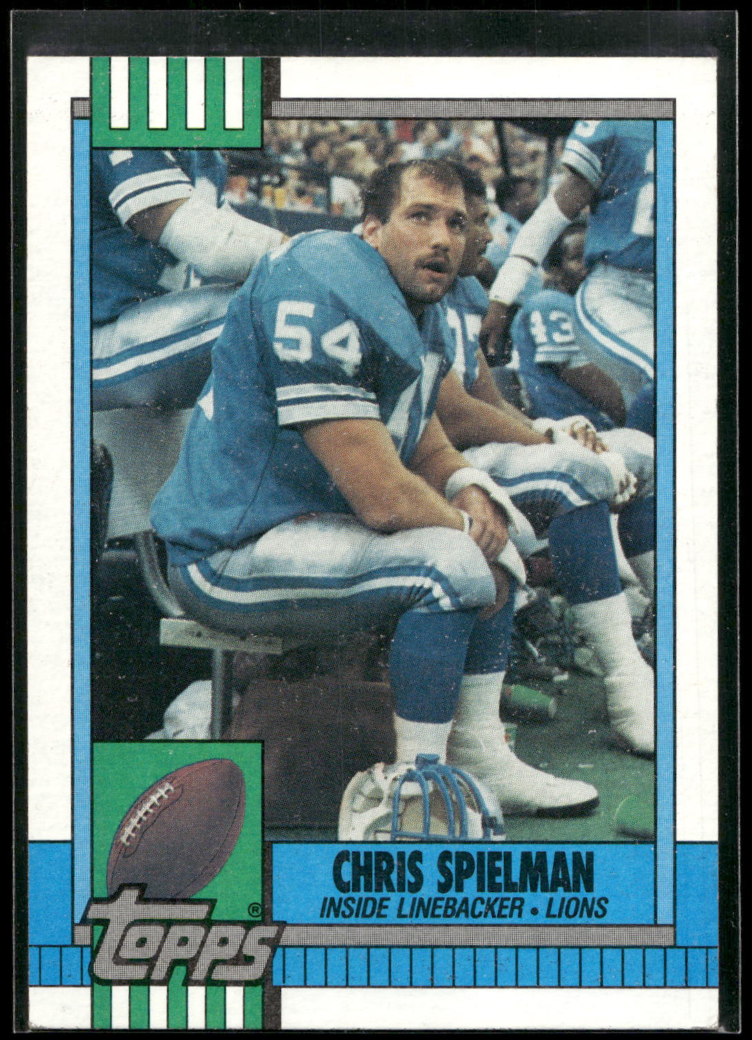 1990 Topps #353 Chris Spielman
