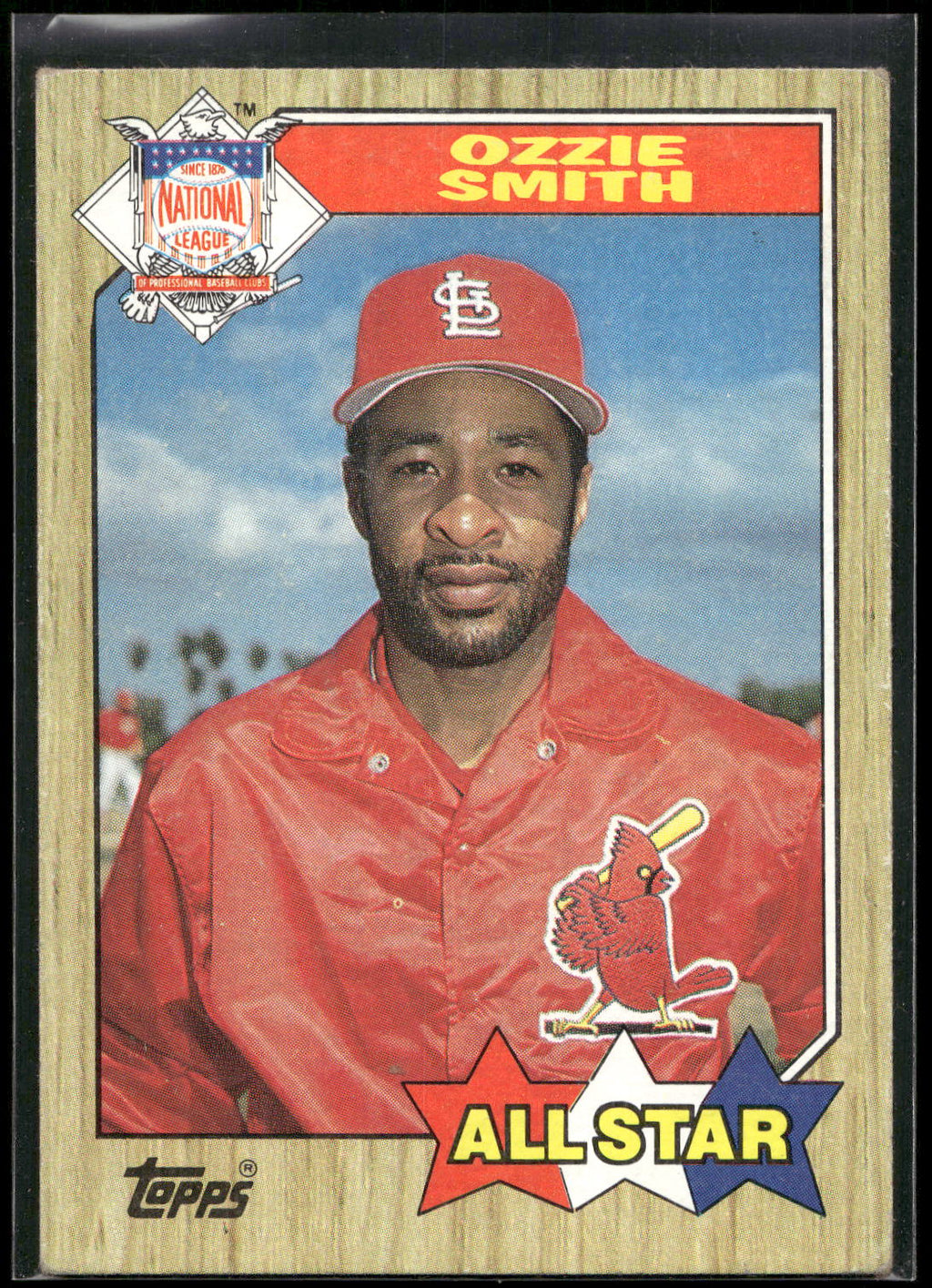 1987 Topps #598 Ozzie Smith