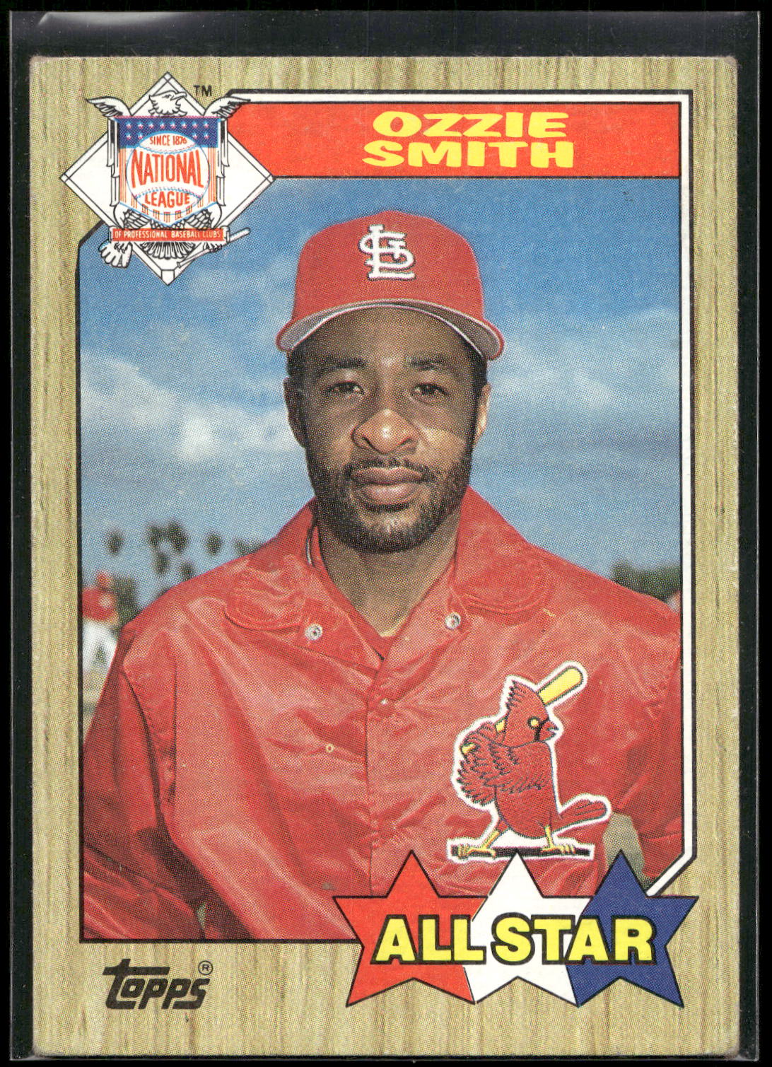 1987 Topps #598 Ozzie Smith