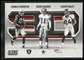 2021 Score #3D5 Champ Bailey / Charles Woodson / Deion Sanders 3D