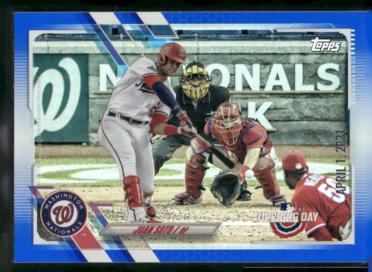 2021 Topps #330 Juan Soto Rainbow Foil