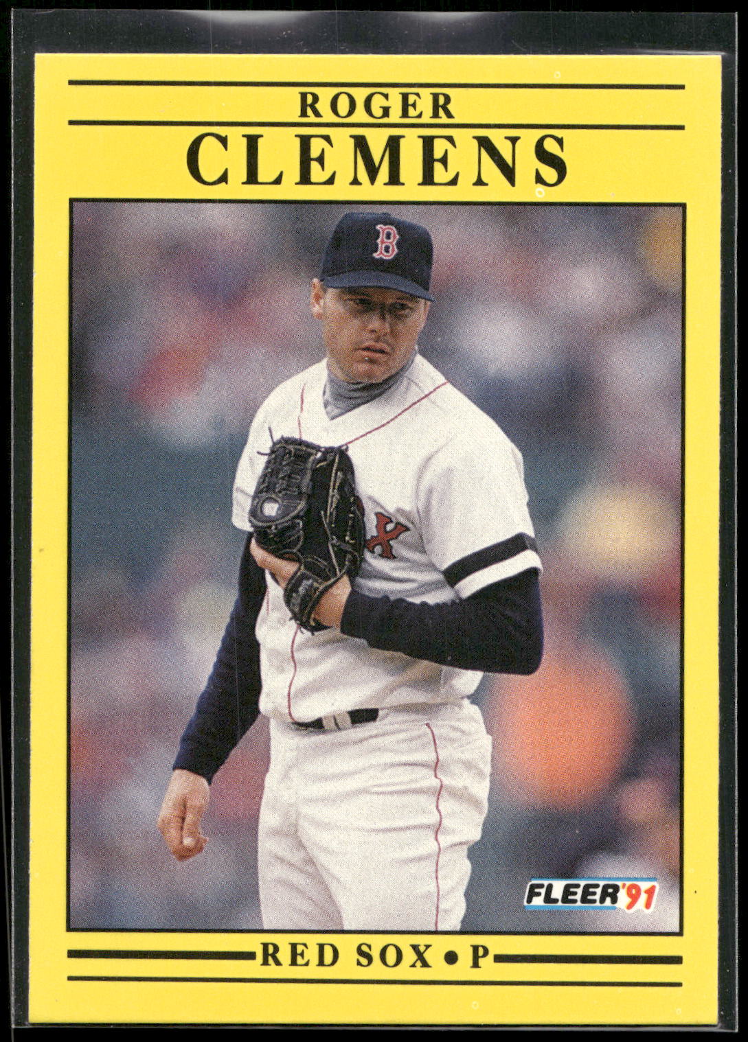 1991 Fleer #90 Roger Clemens