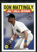 2021 Topps #86AS-34 Don Mattingly 1986 Topps Baseball 35th Anniversary All-Stars