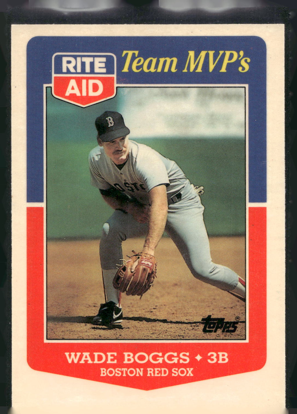 1988 Topps Rite-Aid Team MVP's #14 Wade Boggs