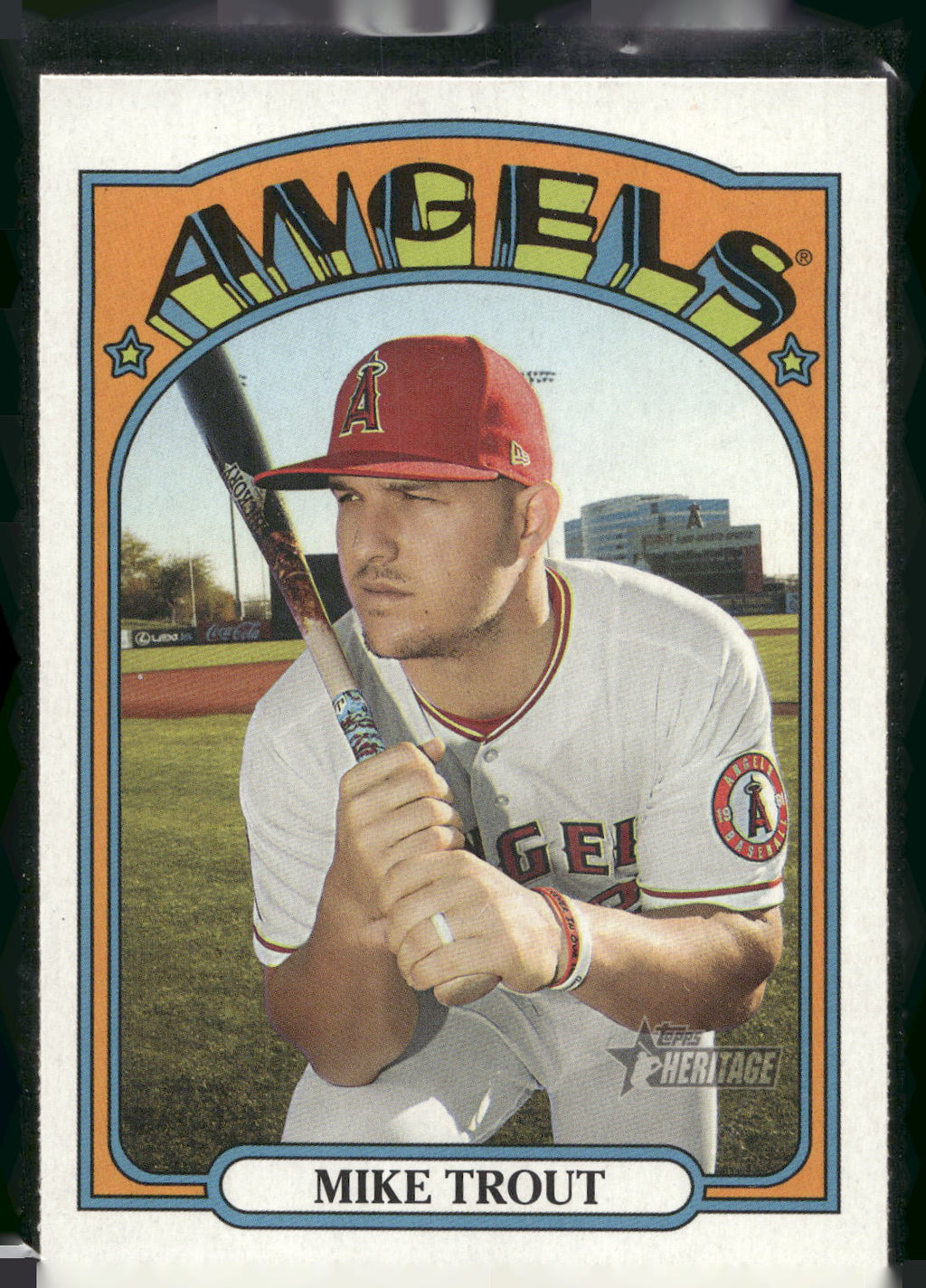2021 Topps Heritage #169 Mike Trout