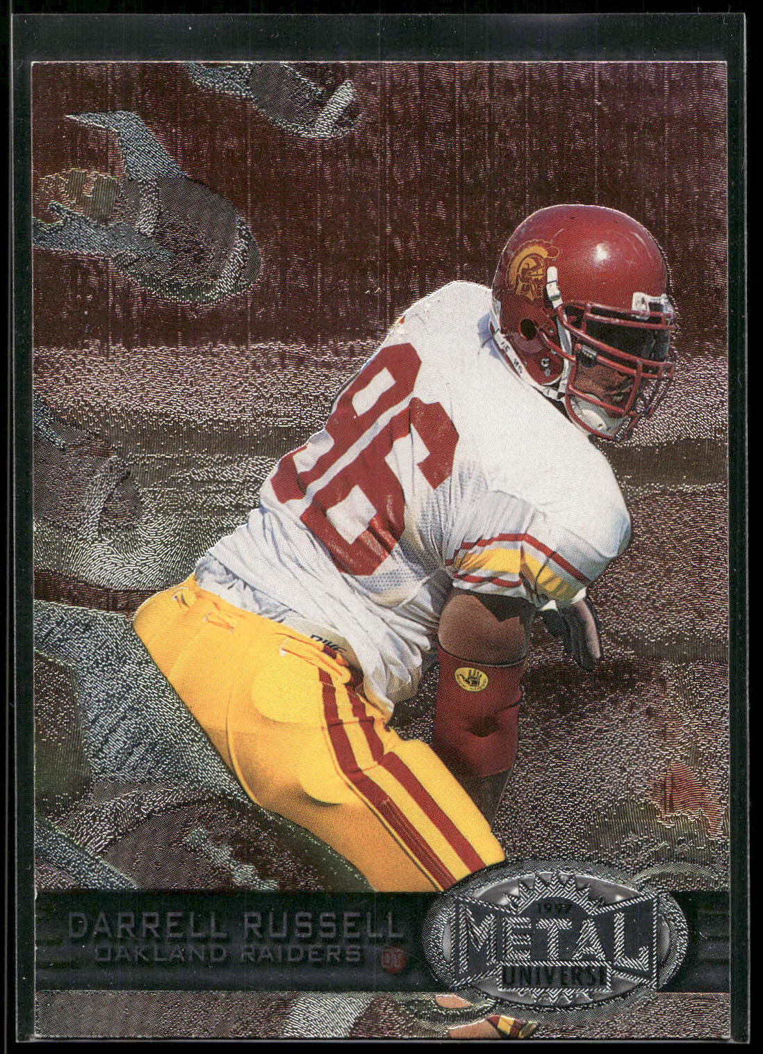 1997 Metal Universe #176 Darrell Russell
