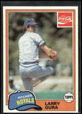 1981 Topps Coca-Cola Kansas City Royals #3 Larry Gura