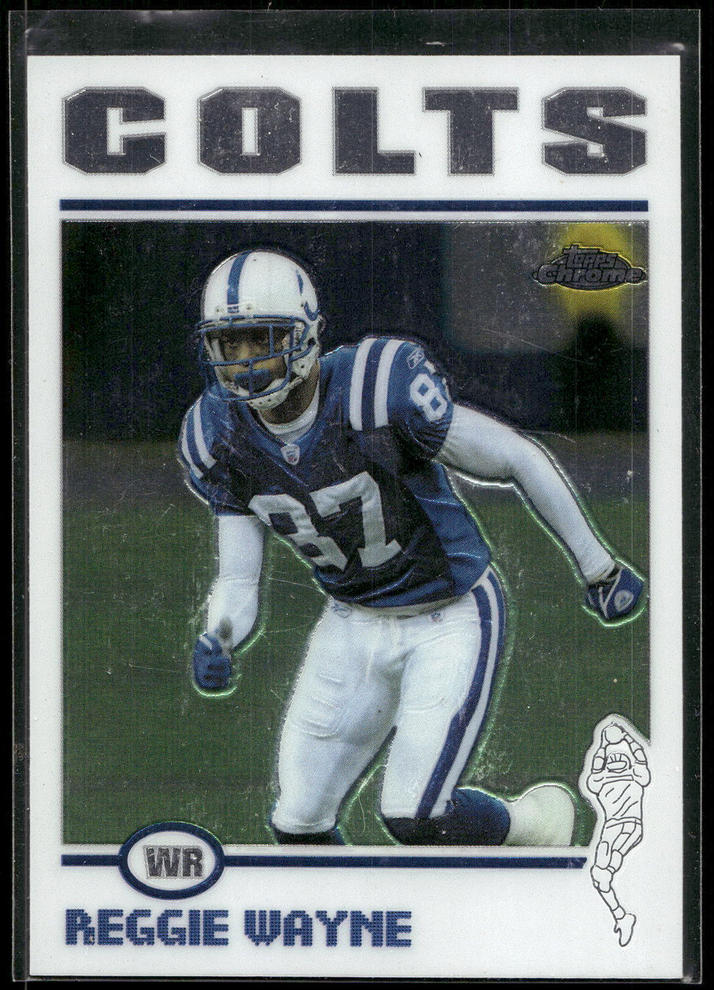 2004 Topps Chrome #126 Reggie Wayne
