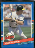 1991 Donruss #BC-9 Mark McGwire Bonus Cards