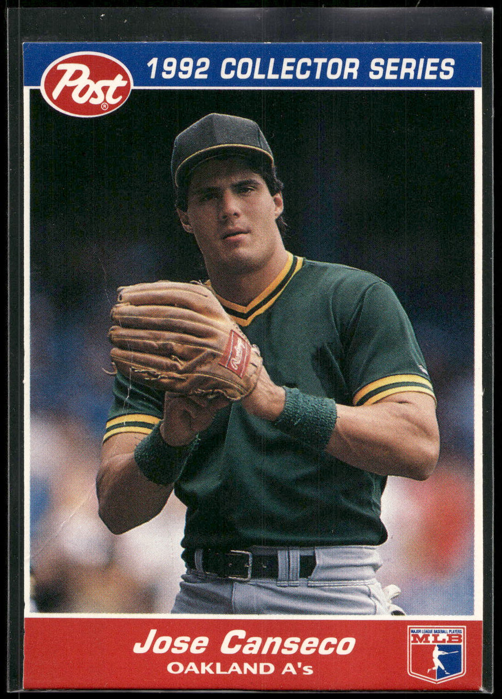 1992 Post Cereal #25 Jose Canseco