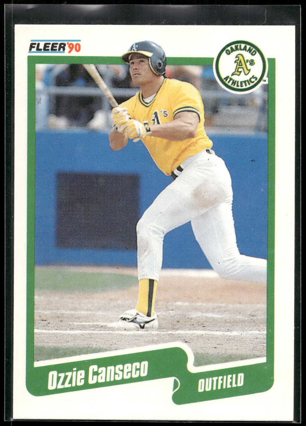 1990 Fleer Update #U-117 Ozzie Canseco