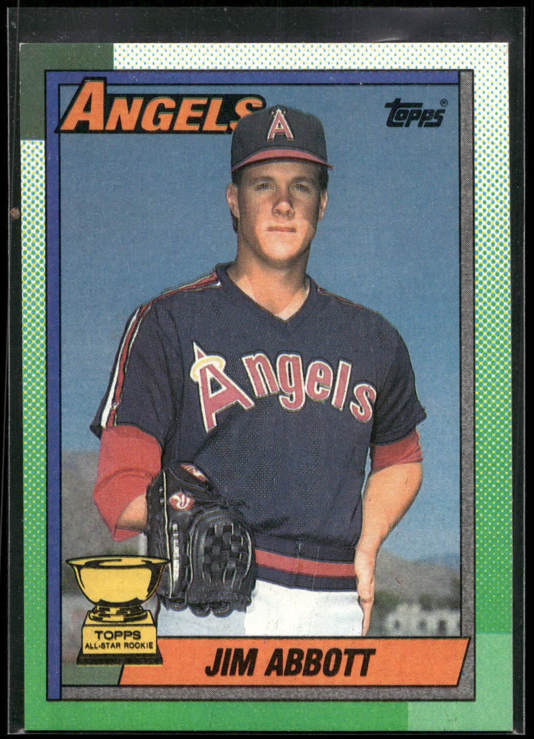 1990 Topps #675 Jim Abbott