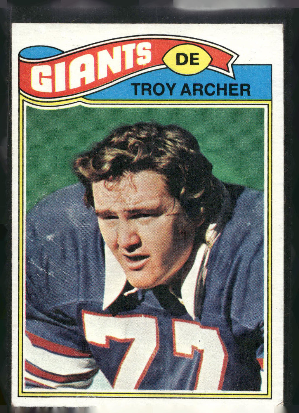 1977 Topps #258 Troy Archer