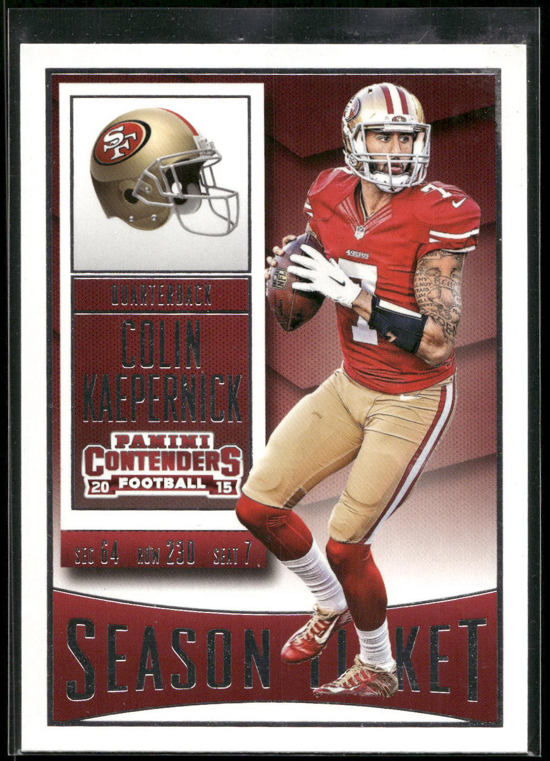 2015 Panini Contenders #16 Colin Kaepernick