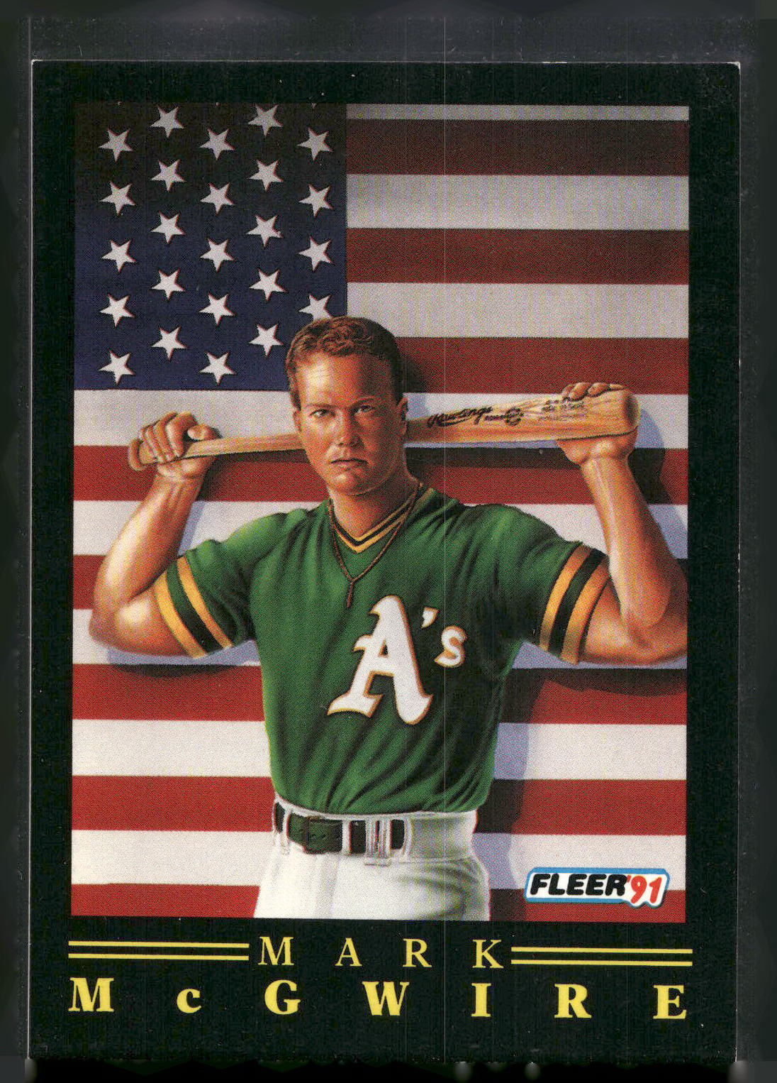 1991 Fleer #4 Mark McGwire Pro-Visions