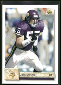 1992 Upper Deck #572 Jack Del Rio