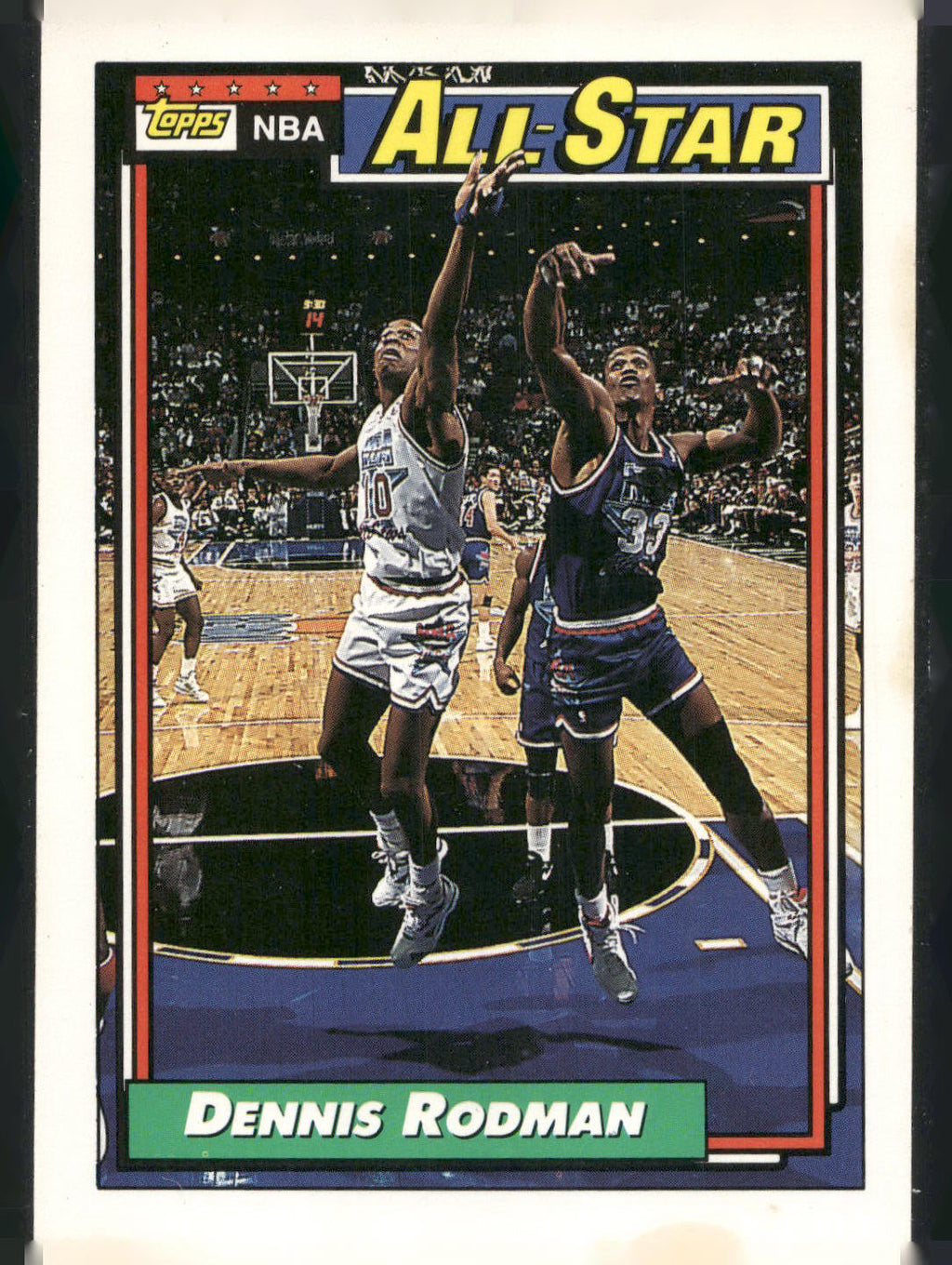 1992-93 Topps #117 Dennis Rodman