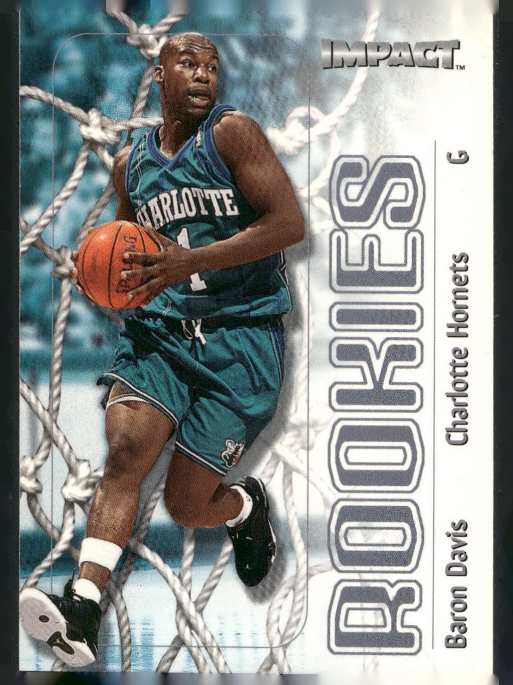 1999-00 SkyBox Impact #55 Baron Davis