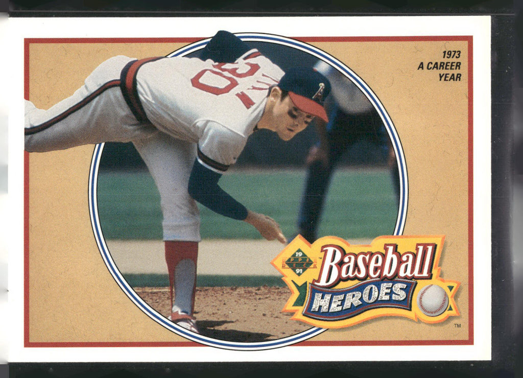 1991 Upper Deck #11 Nolan Ryan Baseball Heroes: Nolan Ryan