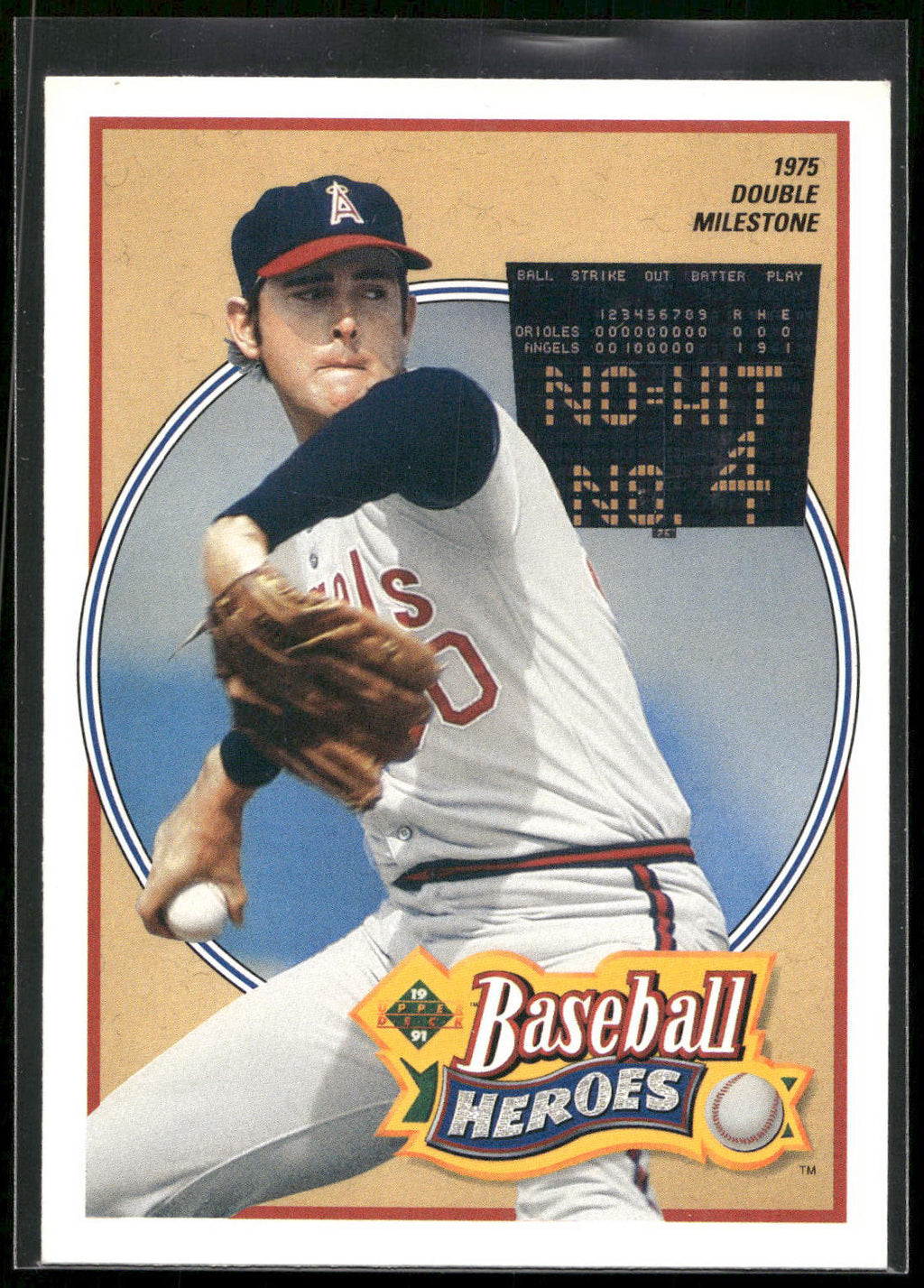 1991 Upper Deck #12 Nolan Ryan Baseball Heroes: Nolan Ryan